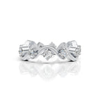 Diamond Wave Eternity Band Ring