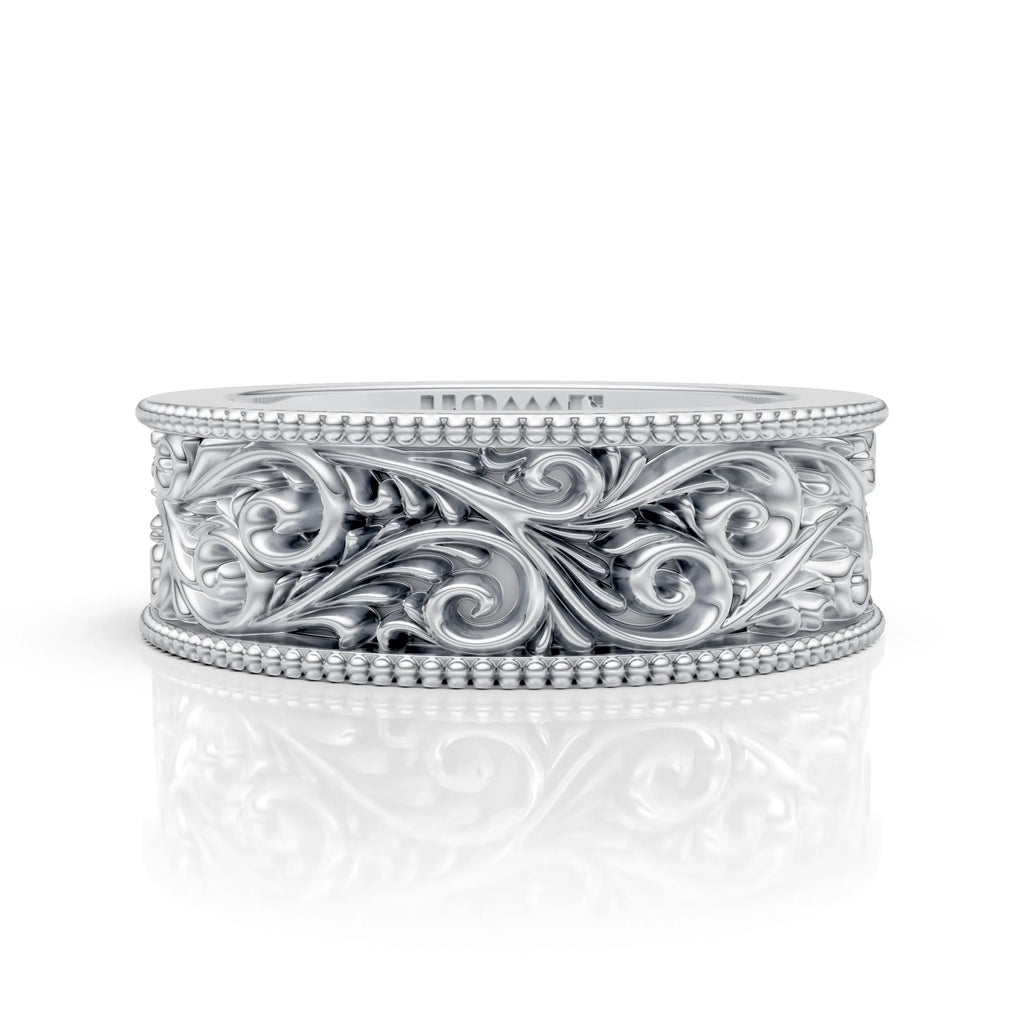 Vintage Engraved Band Ring