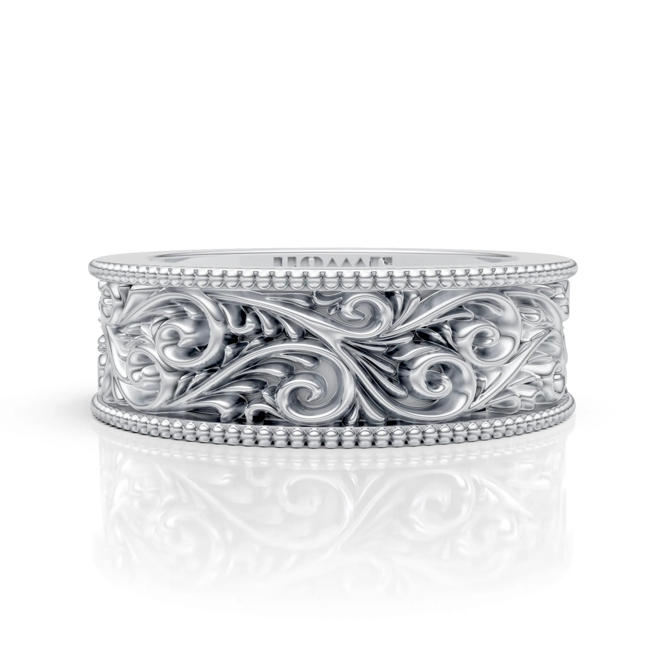 Vintage Engraved Band Ring
