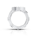 Modern Flex-Fit Silver Ring