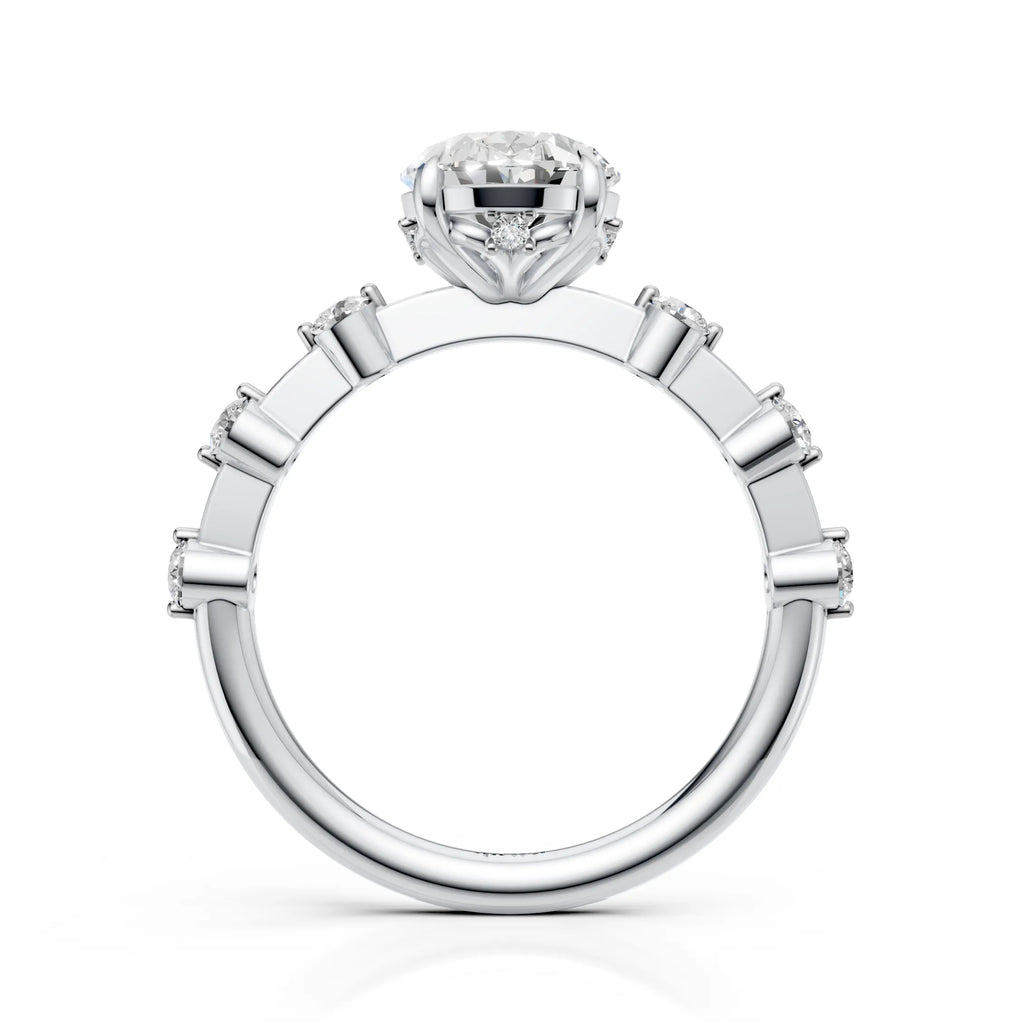 Oval Solitaire Ring