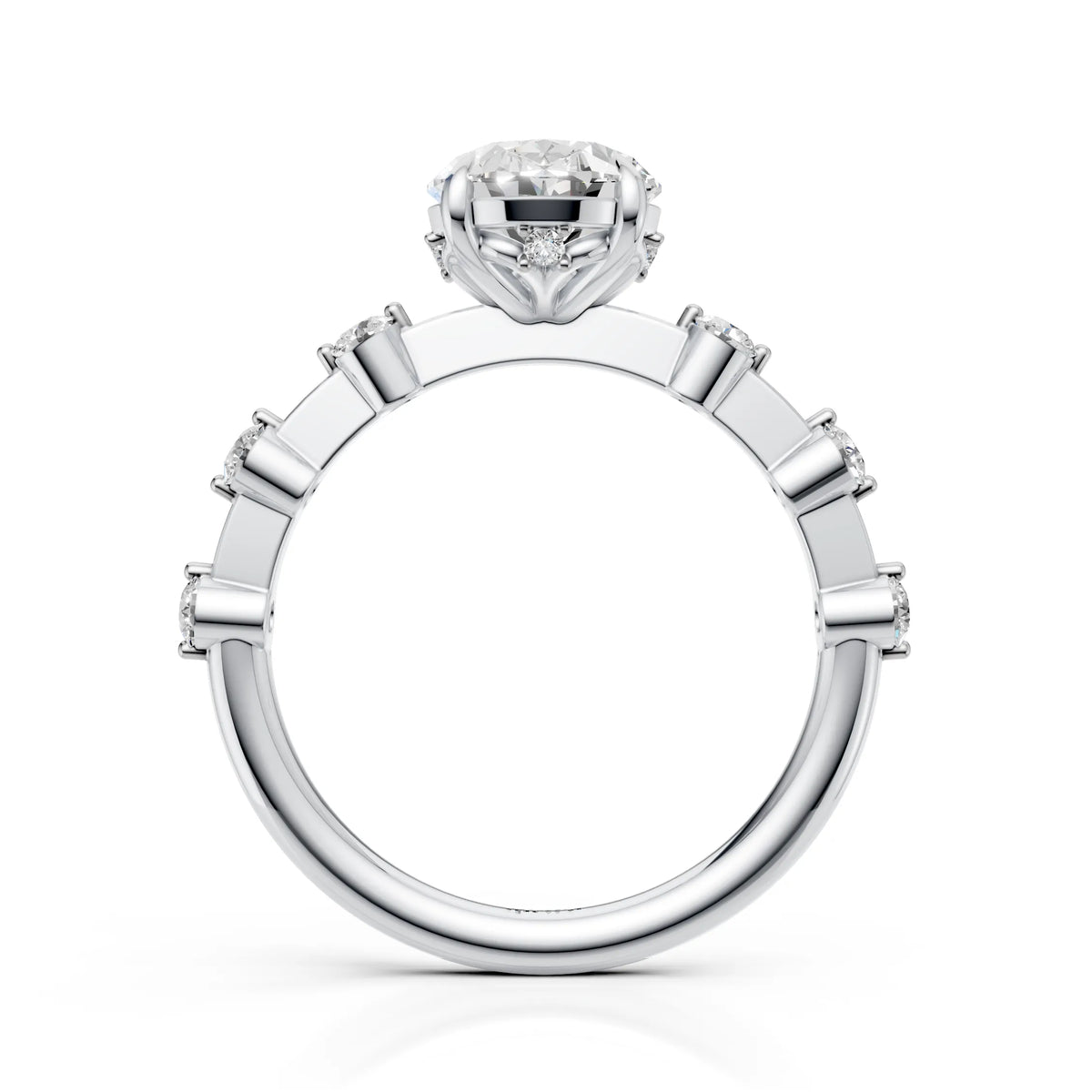 Oval Solitaire Ring