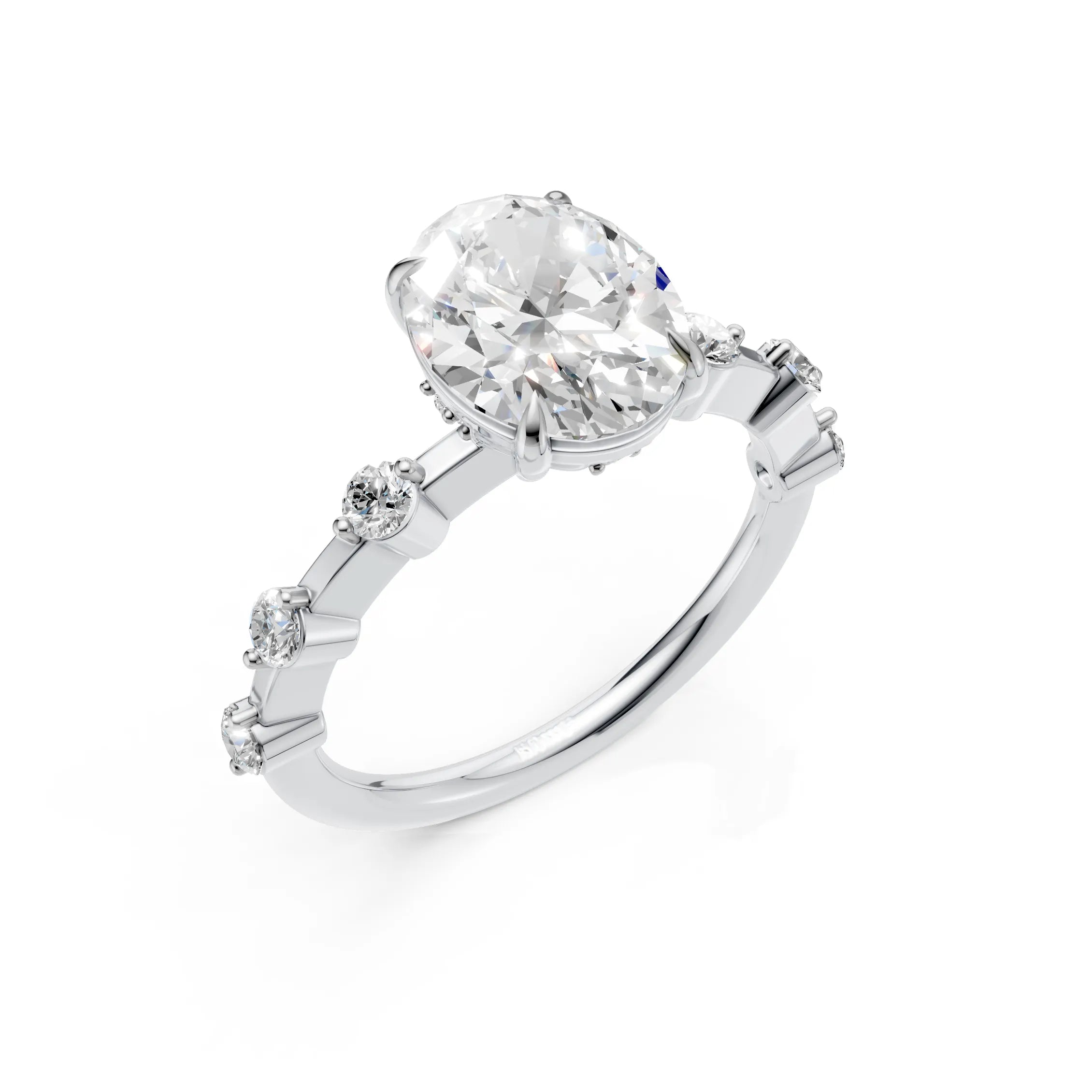 Oval Solitaire Ring