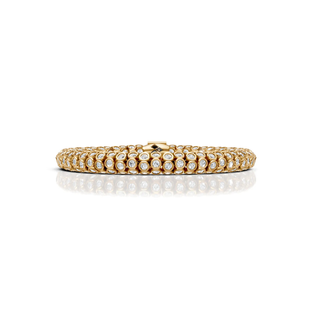 Classic White Diamond Rope Bracelet