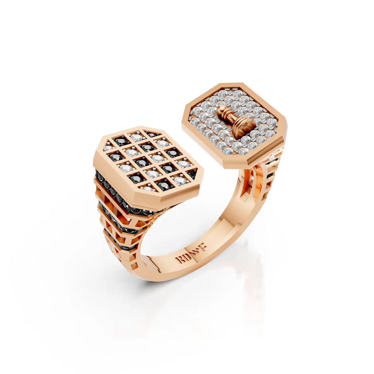 Dual Face Chess Ring