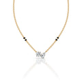 Round & Pear Diamond Mangalsutra