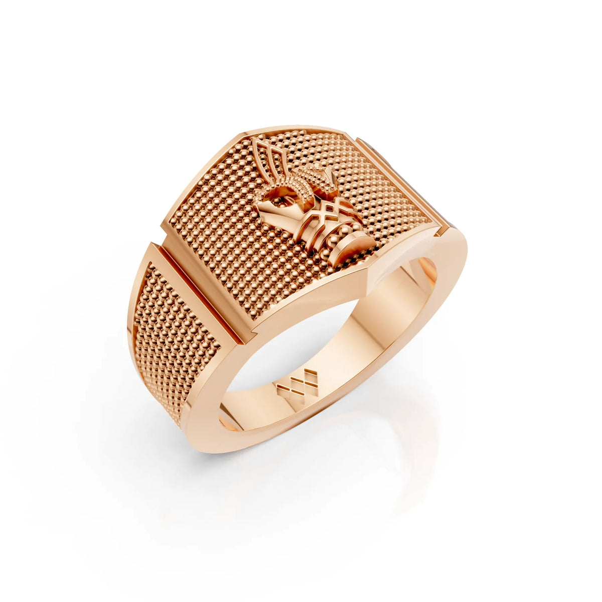 Royal Crown Textured Ring