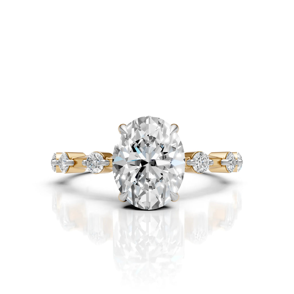 Oval Solitaire Ring