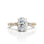 Oval Solitaire Ring