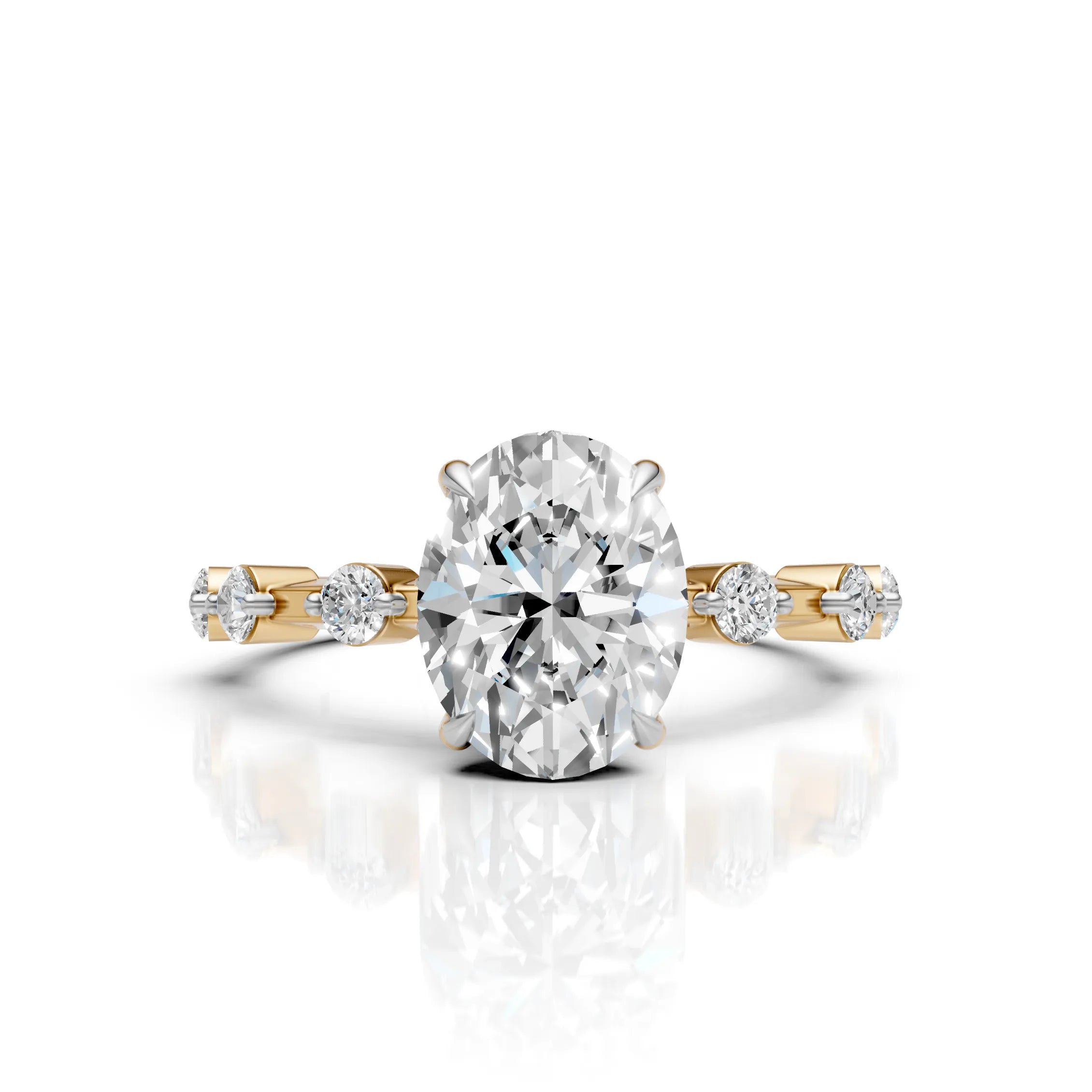 Oval Solitaire Ring