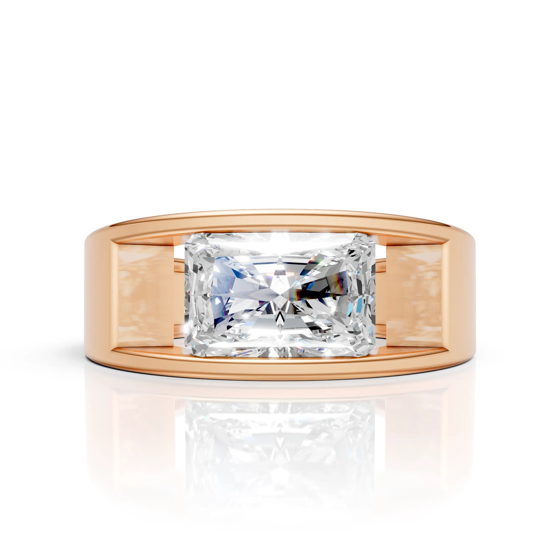 Classic Princess Cut Diamond Ring