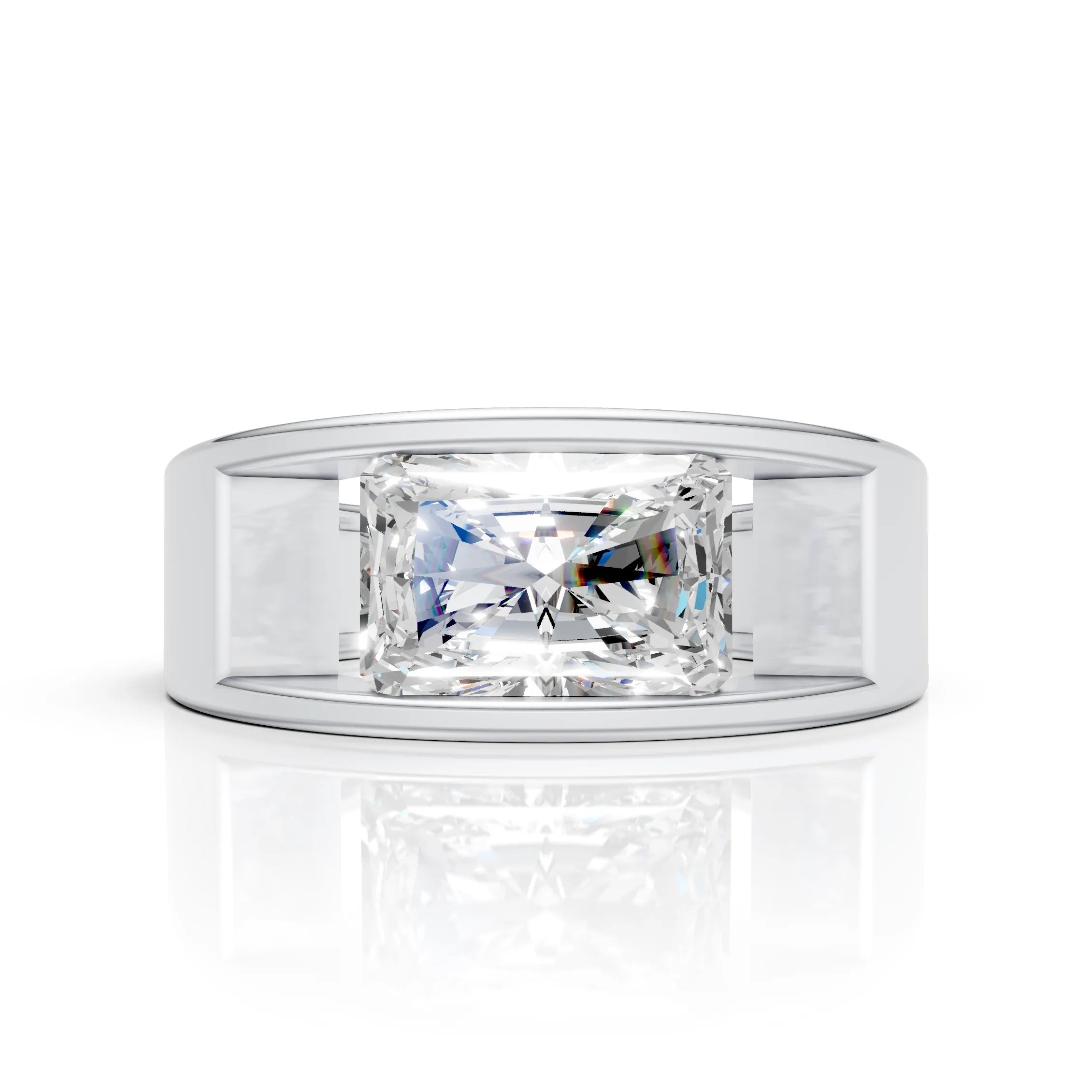 Classic Princess Cut Diamond Ring
