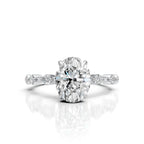 Oval Solitaire Ring