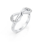 Infinity Diamond Ring