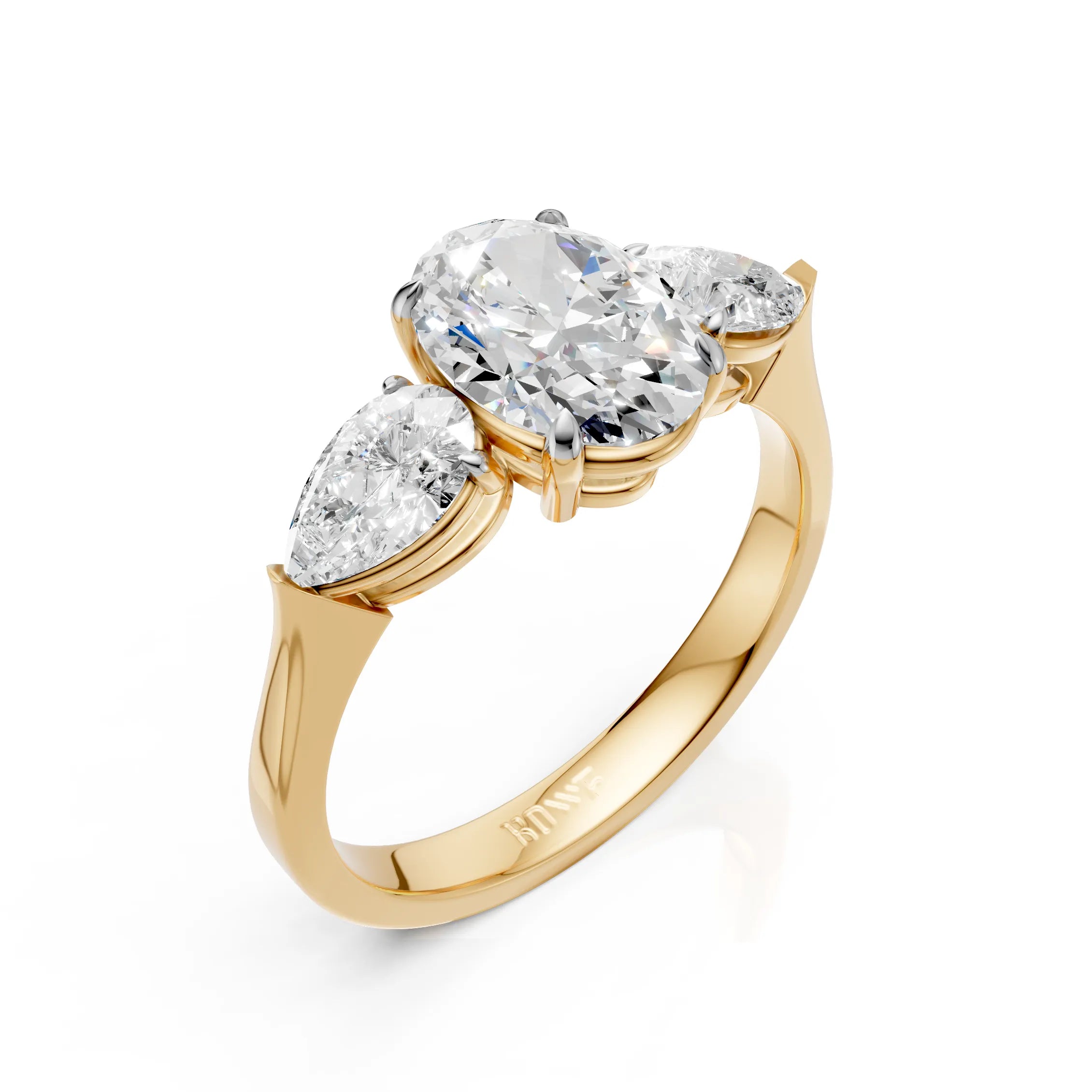 Oval & Pear Ring