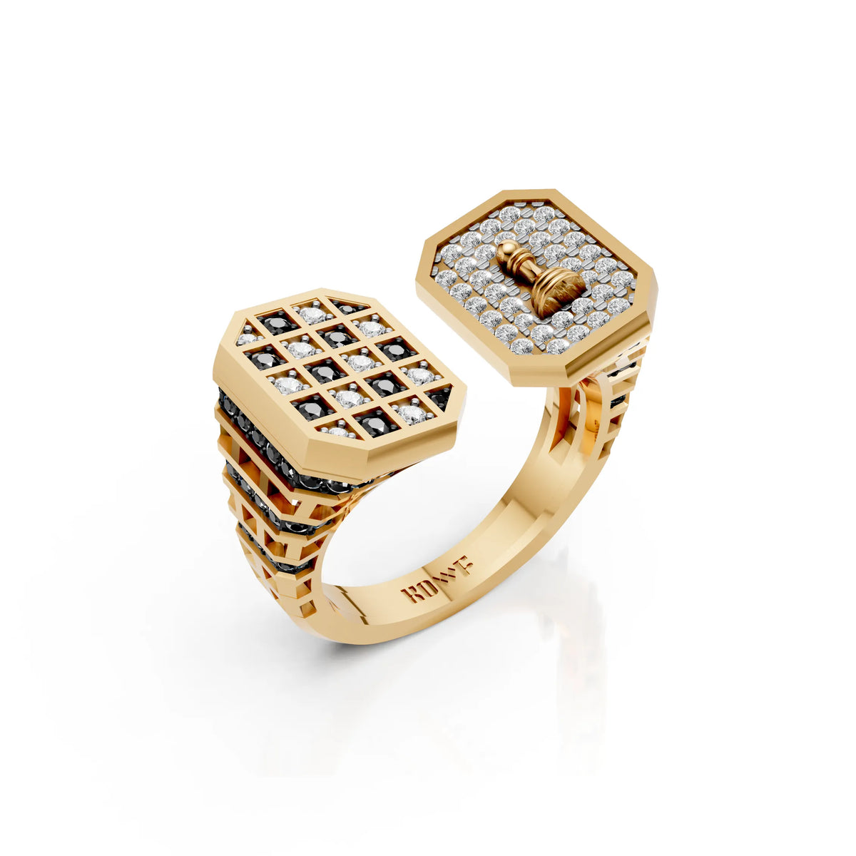 Dual Face Chess Ring