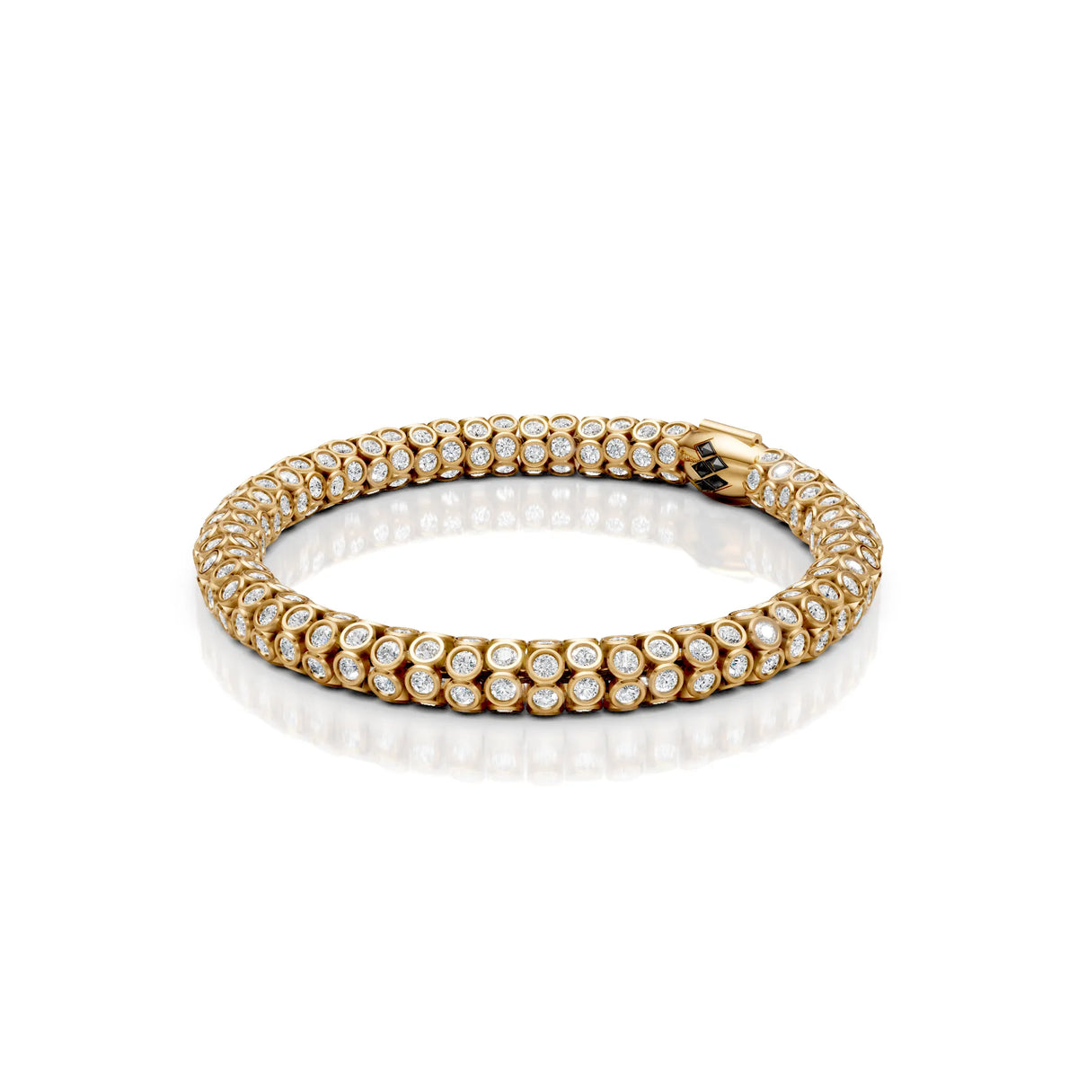 Classic White Diamond Rope Bracelet