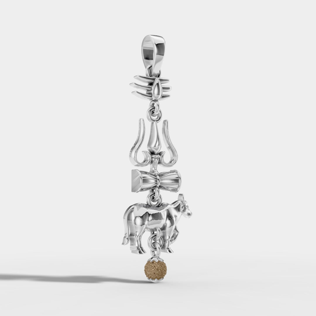 925 Sterling Silver Varanasi Pendant