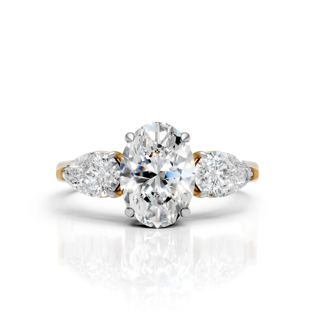 Oval & Pear Ring