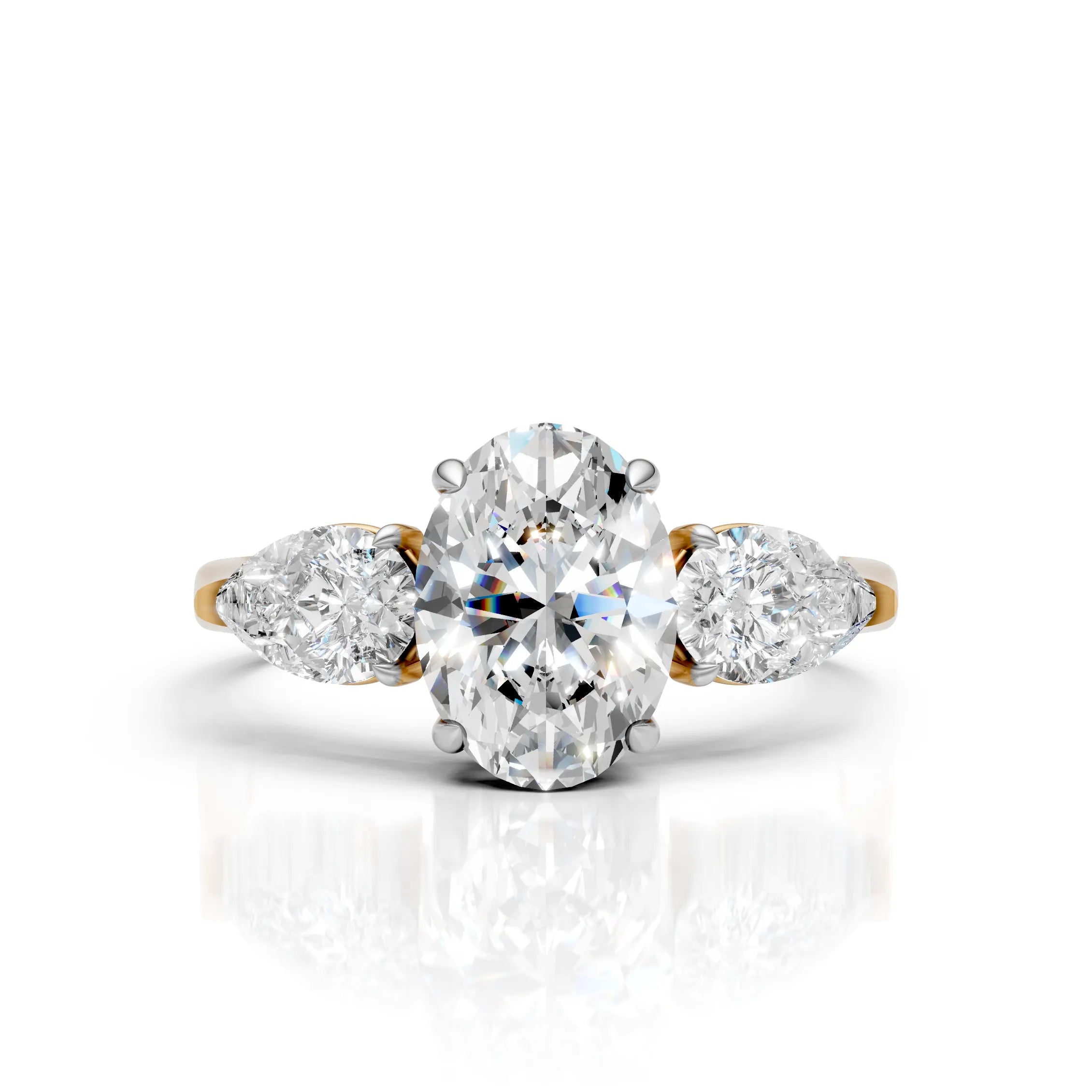 Oval & Pear Ring