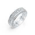 Multi-Row Sparkle Ring