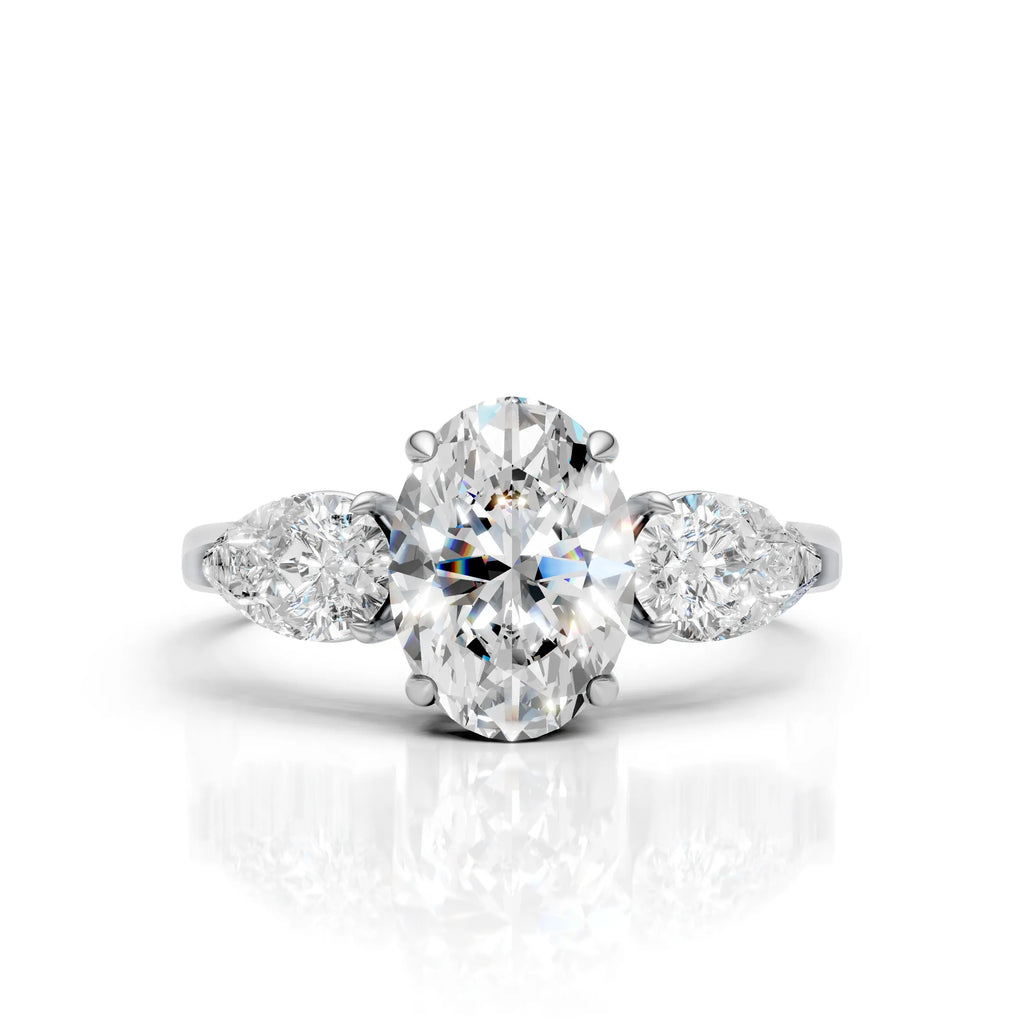 Oval & Pear Ring