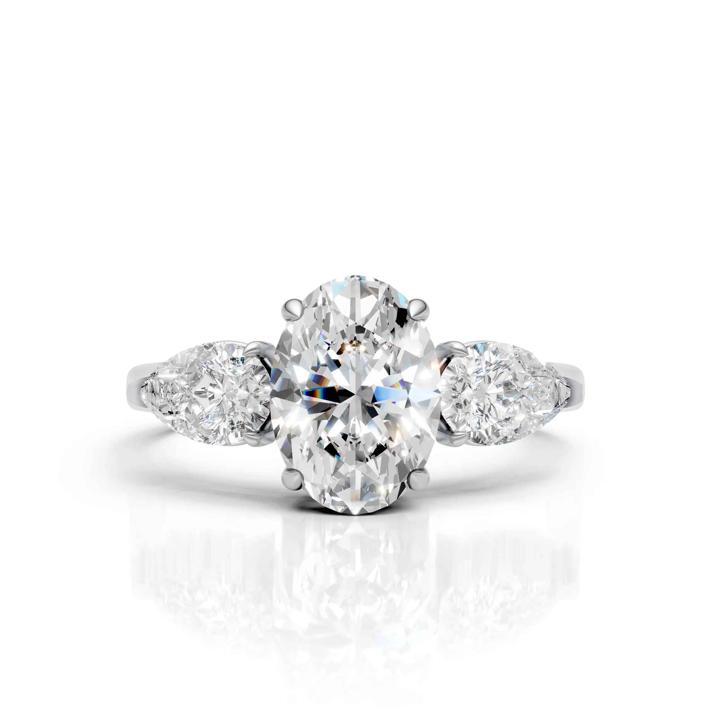 Oval & Pear Ring