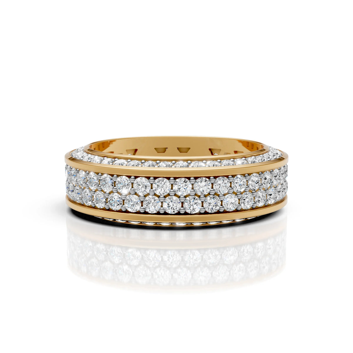 Multi-Row Sparkle Ring