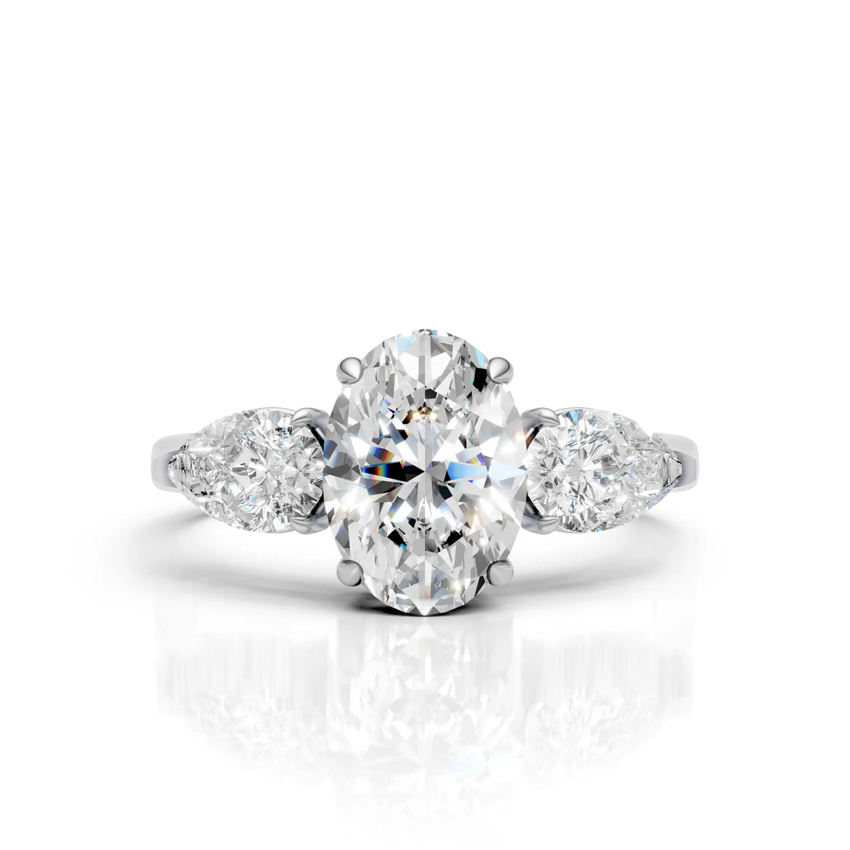 Oval & Pear Ring