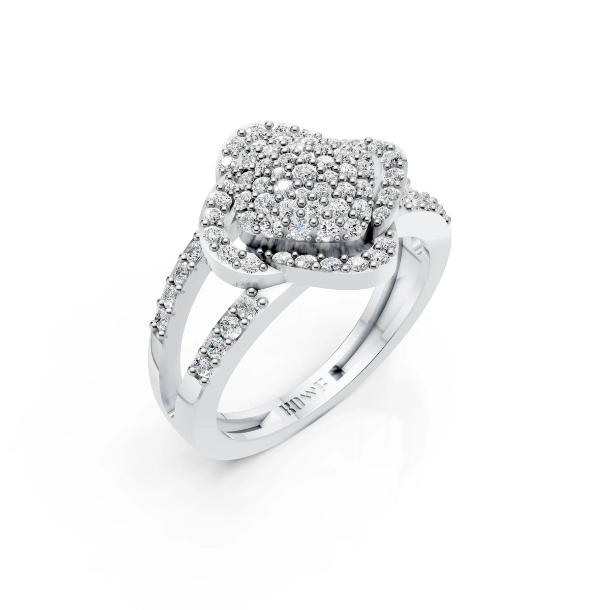 Diamond Bloom Ring