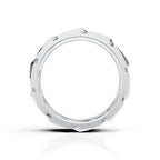 Bold Textured Band Ring
