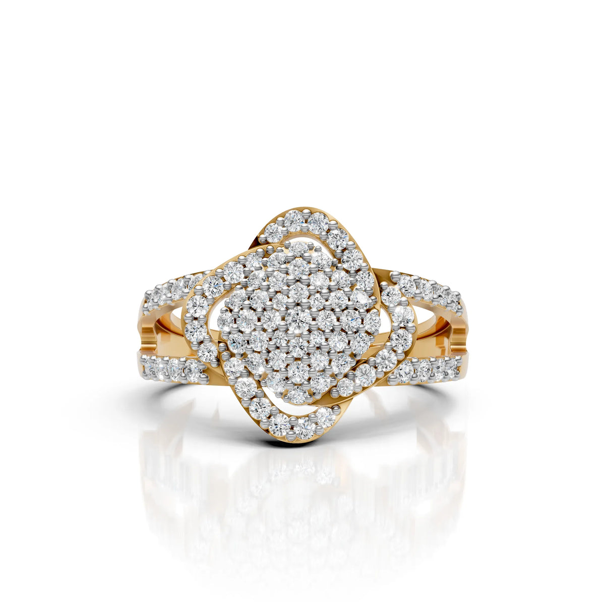 Diamond Bloom Ring