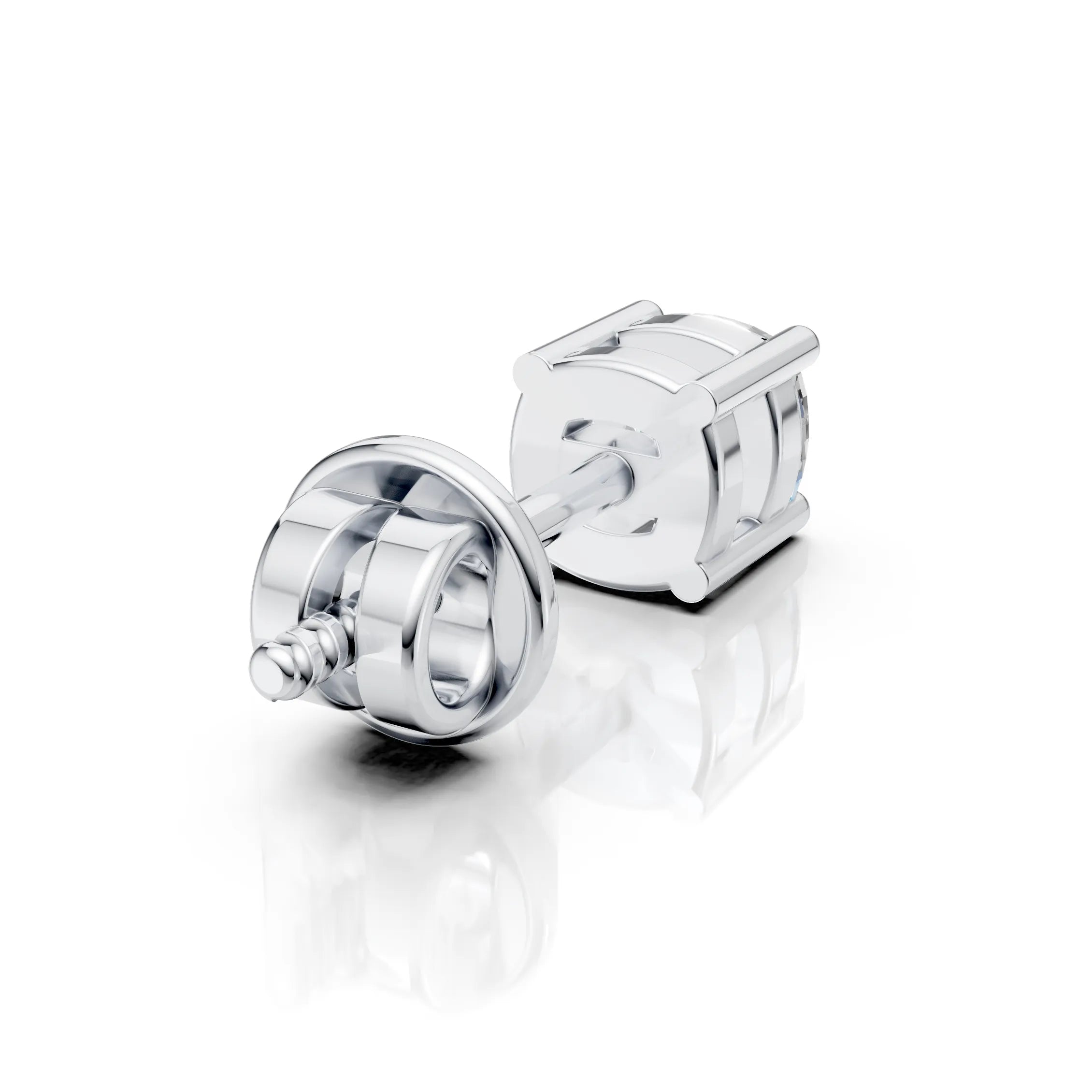 Cushion Shape Earrings (1 PC)