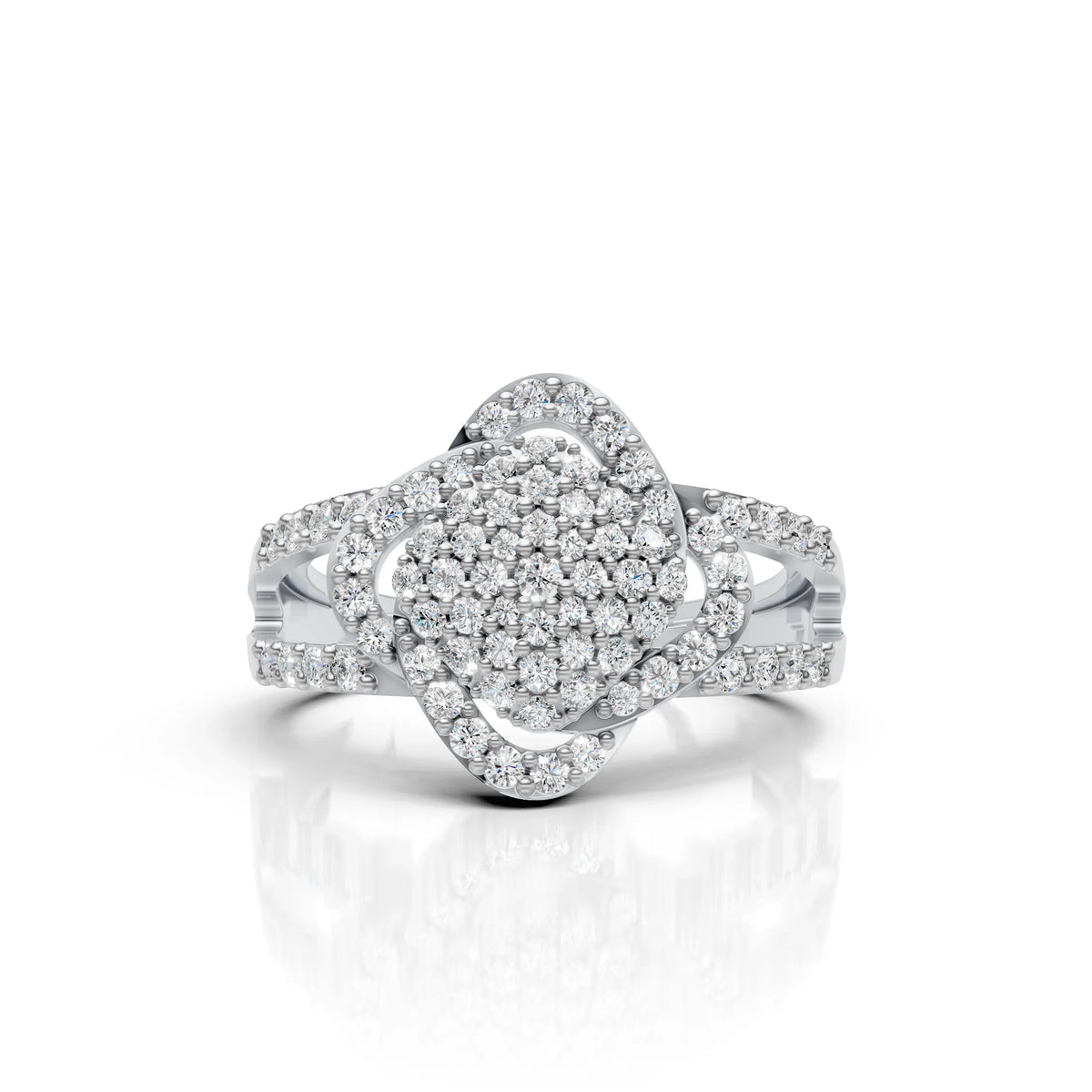 Diamond Bloom Ring