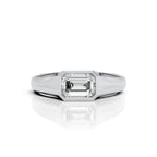 Emerald Cut Solitaire Ring