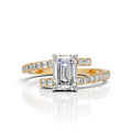Emerald Cut Diamond Solitaire Ring