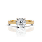Portuguese Cut Solitaire Ring