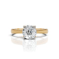Portuguese Cut Solitaire Ring
