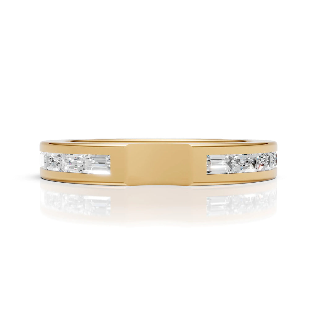 Baguette Cut Diamond Band Ring