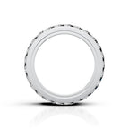 7-Line Black & White Montubhai’s Ring
