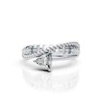 Trillion Twist Ring