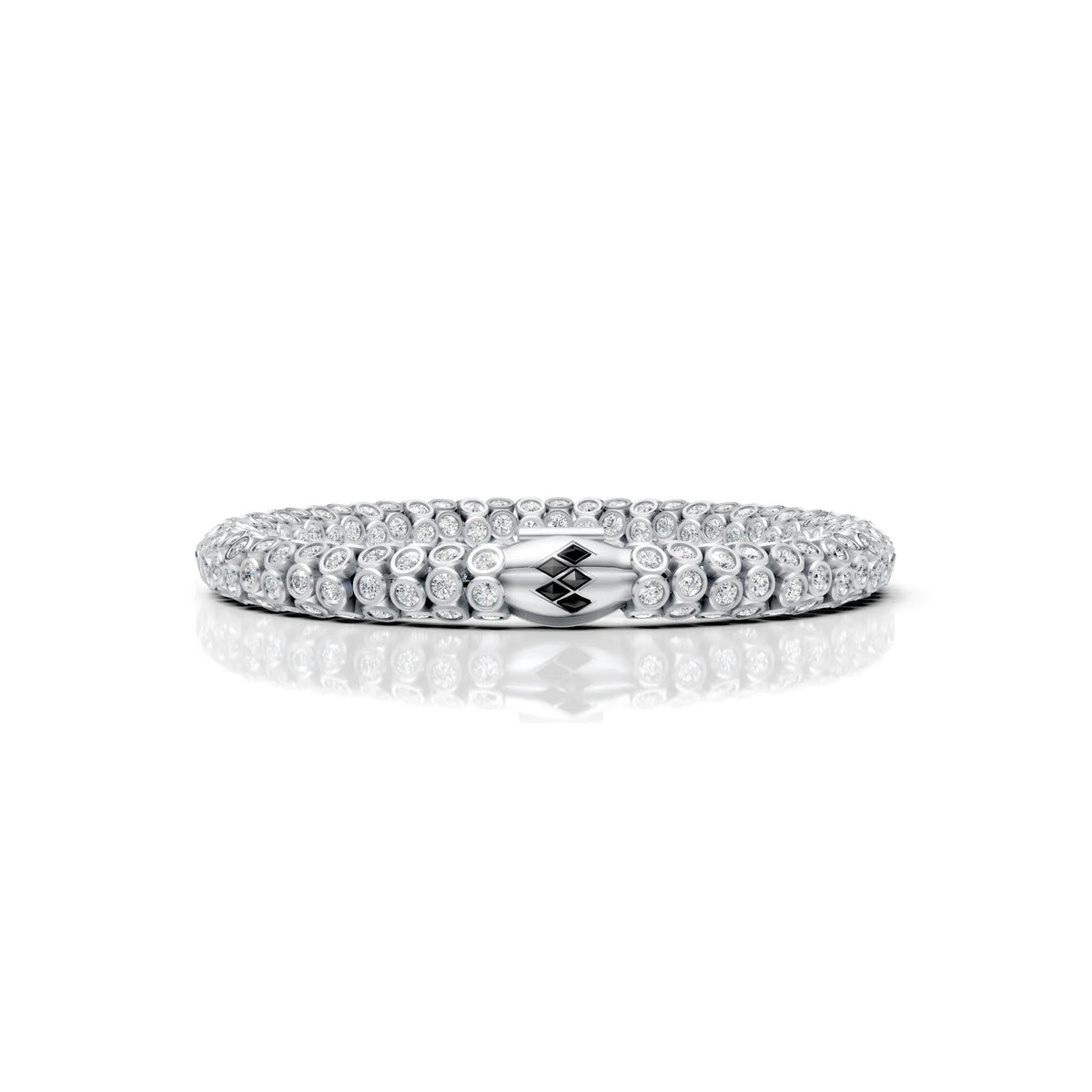 Classic White Diamond Rope Bracelet