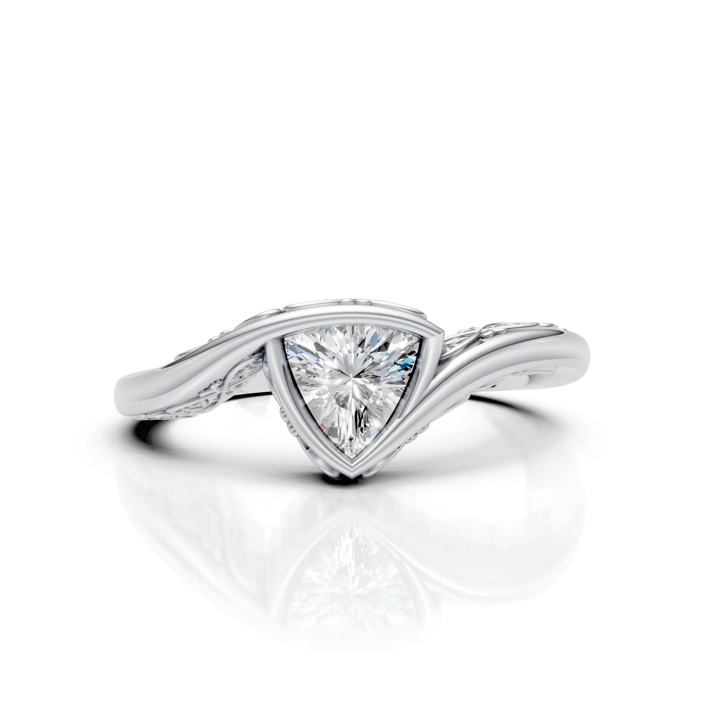 Trillion Twist Ring