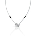 Round & Pear Diamond Mangalsutra