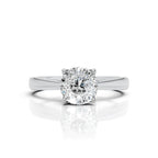 Portuguese Cut Solitaire Ring