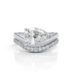 Infinity Twist Marquise Diamond Ring