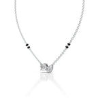 Round & Pear Diamond Mangalsutra