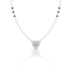 Heart Halo Moissanite Pendant