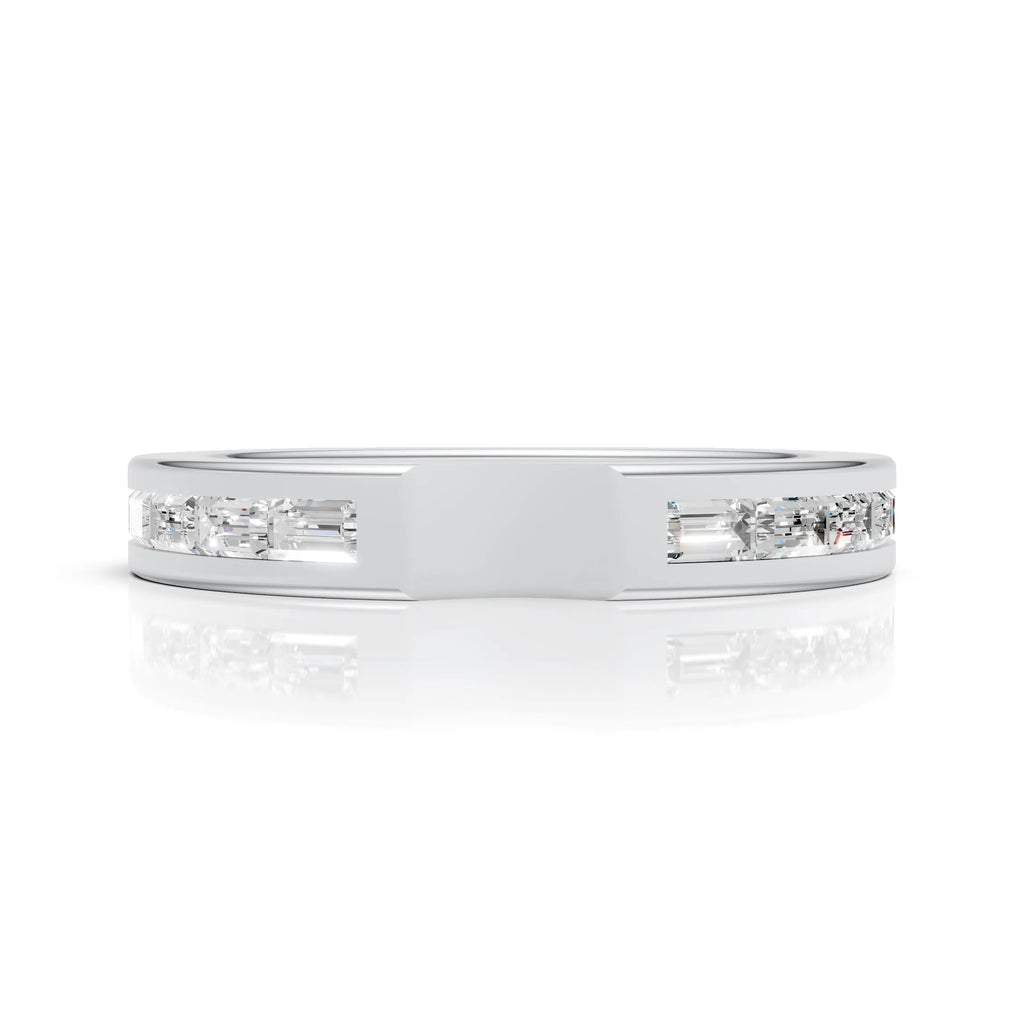 Baguette Cut Diamond Band Ring