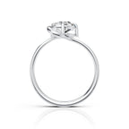 Oval Orbit Solitaire Ring
